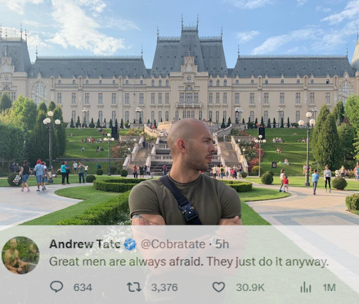 Source: Andrew Tate ( Twitter )